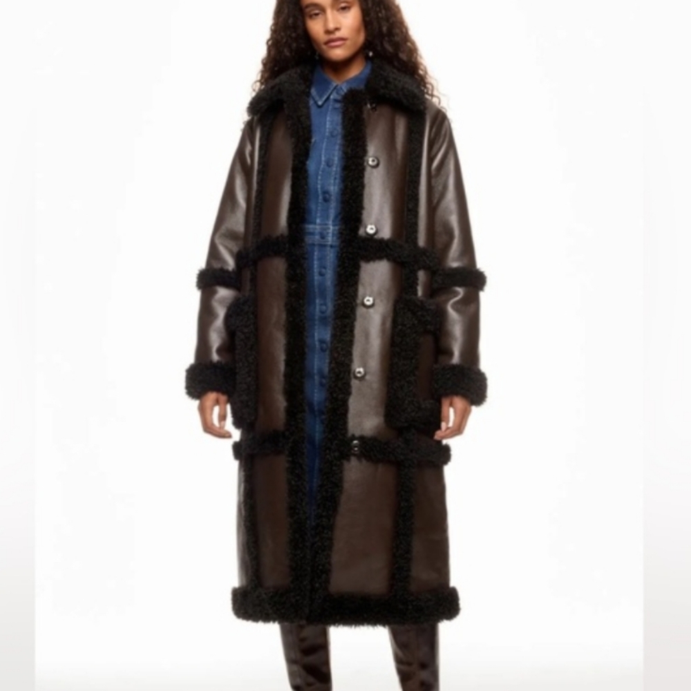 Stand Studio Patrice Sherling Coat
